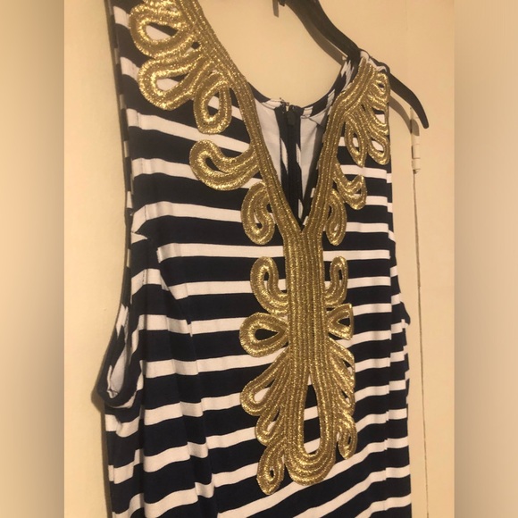 Crown and Ivy dress with gold detailing lily inspired dress - Picture 3 of 4